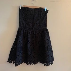 Romeo and Juliet couture Black lace dress